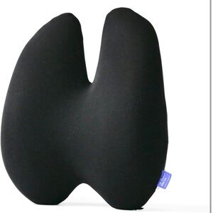 cushion lab, memory foam lumbar pillow, back support, black, like new
